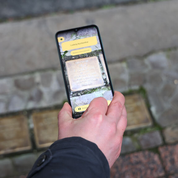 App "Stolpersteine Digital"